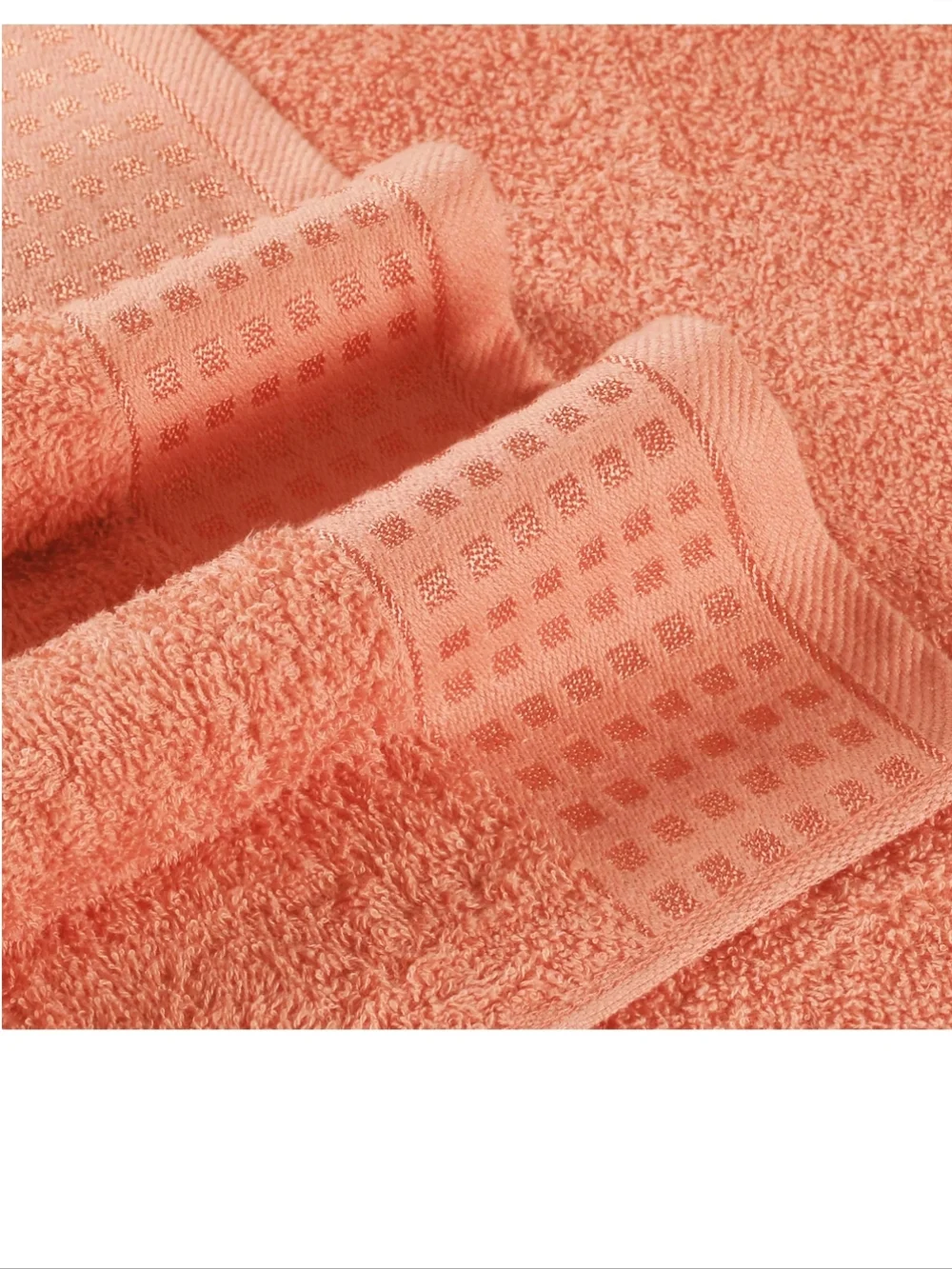 6 pack Towel Set-Peach